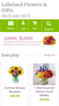 Mobile Screenshot of lakelandflowersandgifts.com